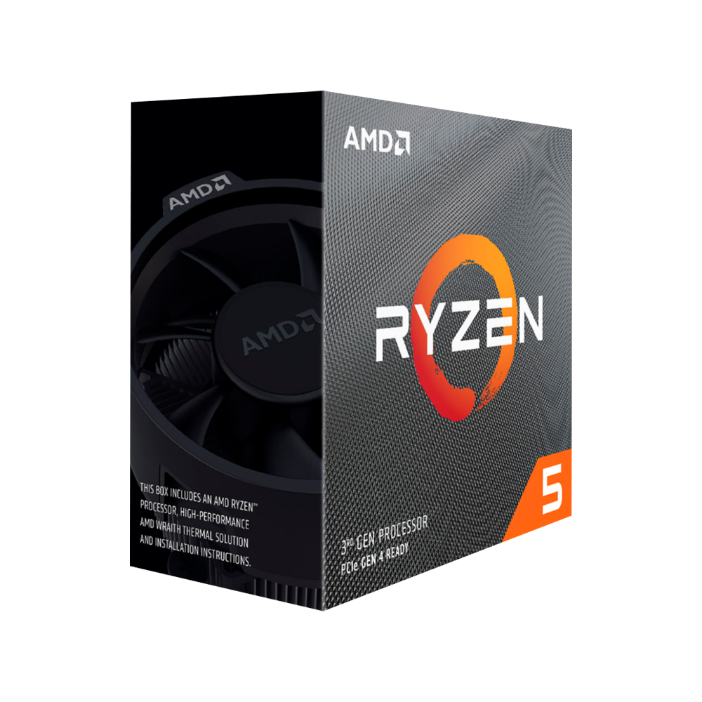 Procesador AMD Ryzen 100-100000022BOX 5 3600X, S-AM4, 3.80GHz, 6-Core, 32MB L3 Cache, con Disipador Wraith Spire