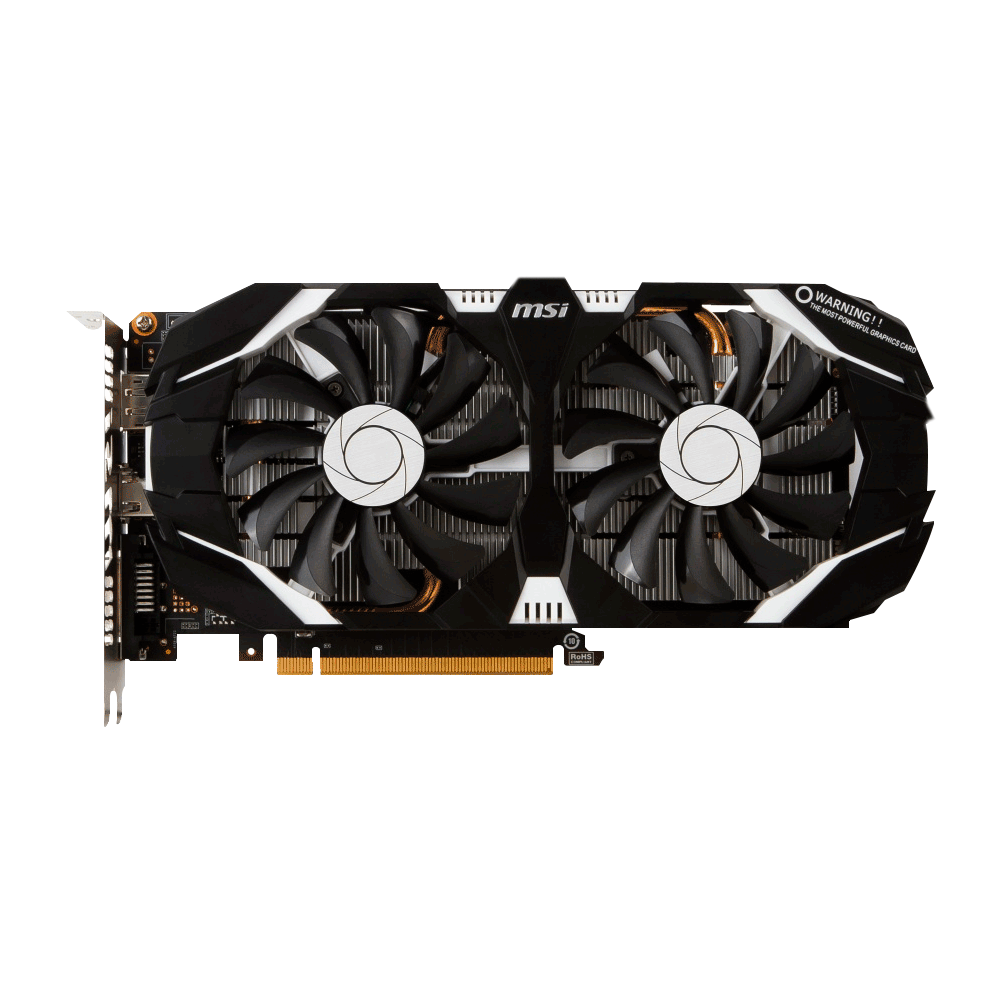 MSI GEFORCE GTX 1060 PCIE16 3GB - GDDR5 DVI-D HDMI DP DUAL FAN