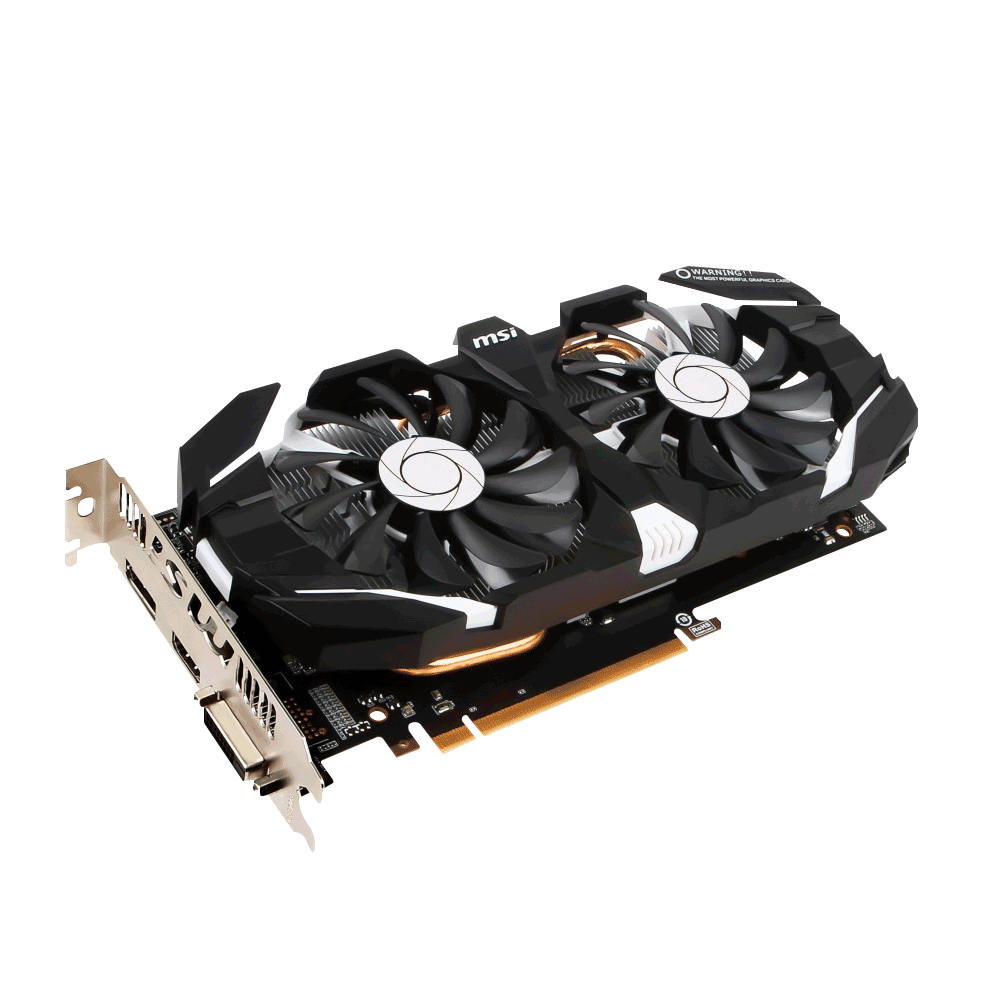 MSI GEFORCE GTX 1060 PCIE16 3GB - GDDR5 DVI-D HDMI DP DUAL FAN