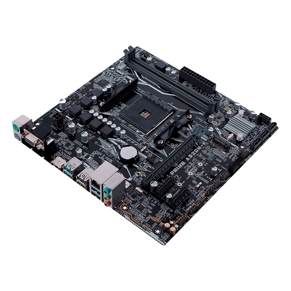 Tarjeta Madre Asus PRIME A320M-K, Chipset AMD A320, Soporta, Procesador