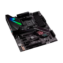 Tarjeta madre ATX AMD X470 gaming con disipador M.2, Aura Sync RGB LED, DDR4 3600 MHz, Dos M.2, SATA 6 Gb/s, y USB 3.1 Gen. 2