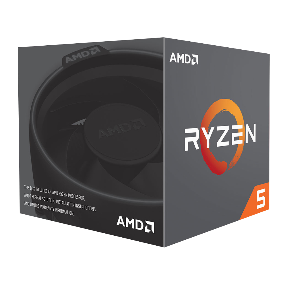 Procesador AMD Ryzen YD150XBBAEBOX 5 1500X con Wraith Spire Cooler