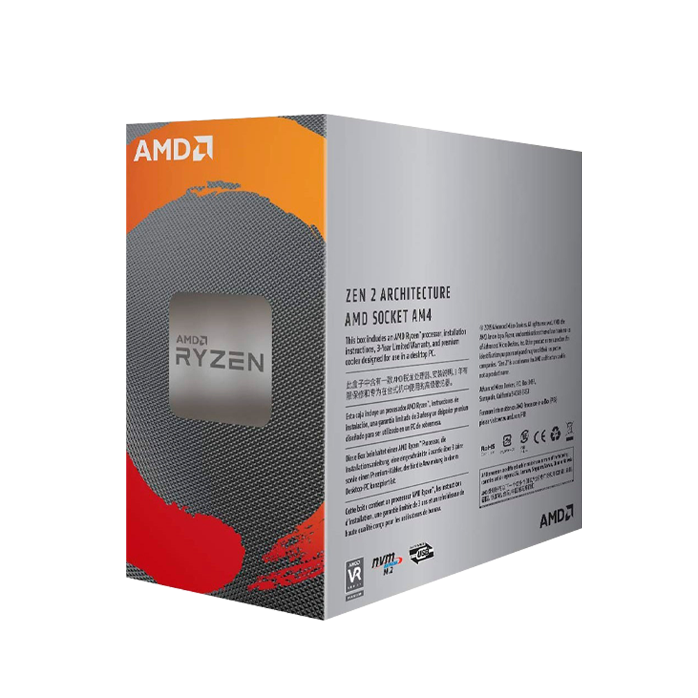 Procesador Amd Ryzen YD3200C5FHBOX 3 3200g 3.60ghz 4 Cores Socket Am4