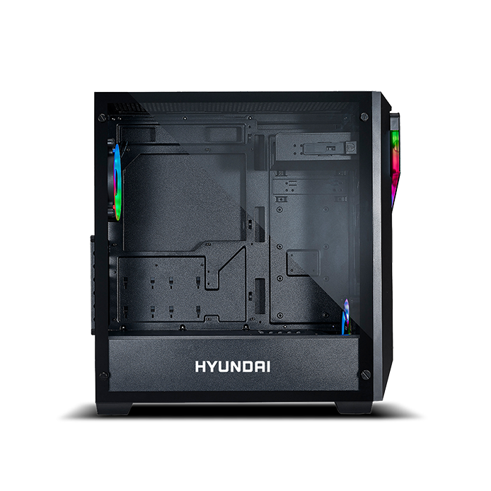 Hyundai Inferno Gaming Computer Case with 650W Power Supply