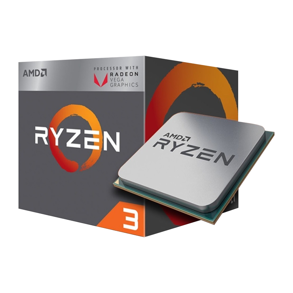 Procesador AMD Ryzen YD2200C5FBBOX 3 2200G con Gráficos Radeon Vega 8, S-AM4, 3.50GHz, Quad-Core, 2MB L2 Cache, con Disipador Wraith Stealth ― Verifica que tú tarjeta madre esté preparada para Ryzen serie 2000