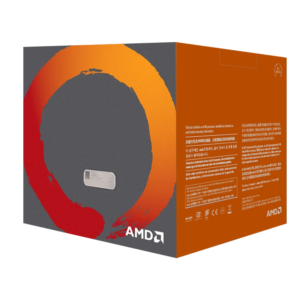 Procesador AMD Ryzen YD2600BBAFBOX AM4, 3.4 Ghz, 6 Núcleos de CPU