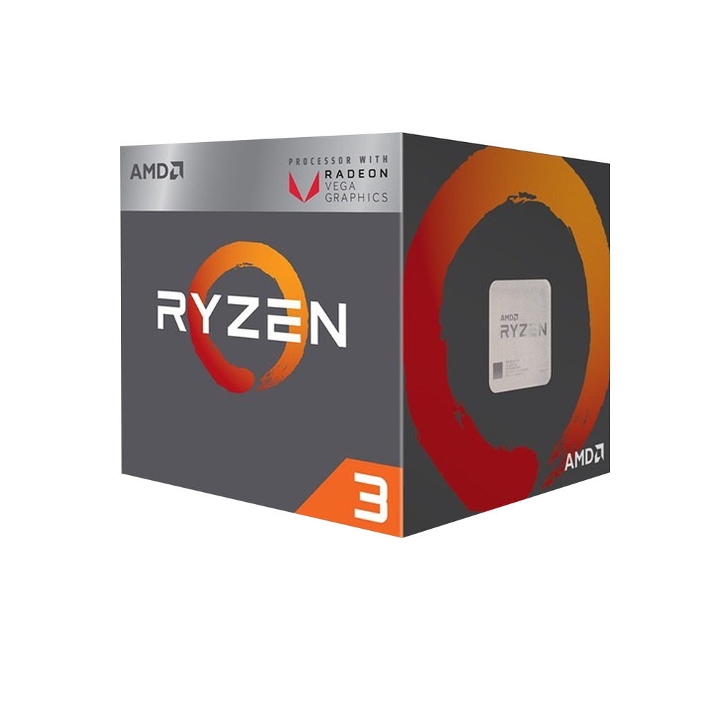 Procesador AMD Ryzen 3 2200G YD2200C5FBBOX con Gráficos Radeon Vega 8, S-AM4, 3.50GHz, Quad-Core, 2MB L2 Cache, con Disipador Wraith Stealth ― Verifica que tú tarjeta madre esté preparada para Ryzen serie 2000