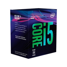 [BX80684I58600K/NEW] Procesador Intel Core BX80684I58600K S-1151, 3.60GHz, Six-Core, 9MB Smart Cache (8va. Generación - Coffee Lake) ― Compatible solo con tarjetas madre serie 300