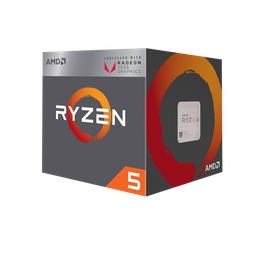 [YD2400C5FBBOX/NEW] Procesador AMD Ryzen 5 2400G YD2400C5FBBOX Radeon RX Vega 11, S-AM4, 3.60GHz, Quad-Core, 2MB L2 Cache, con Disipador Wraith Stealth